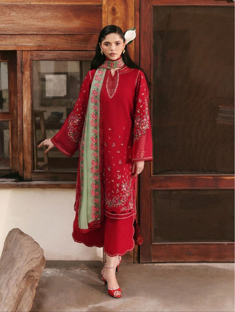 Hussain Rehar Designer Dress NWT